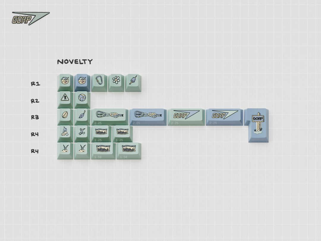 [Pre-order] GMK Gorp Keycaps