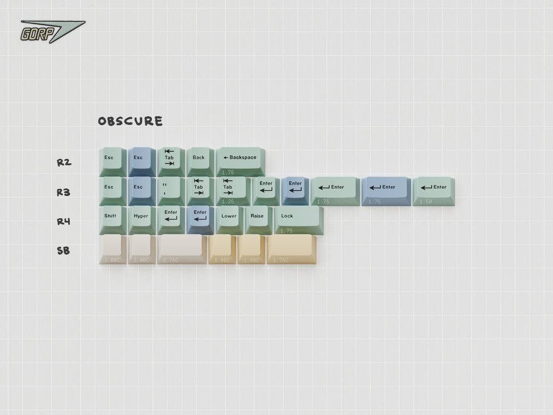 [Pre-order] GMK Gorp Keycaps