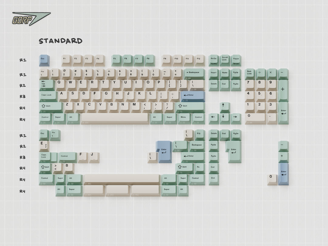 [Pre-order] GMK Gorp Keycaps