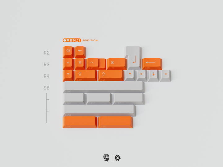 [Pre-order] GMK Orenji Keycaps