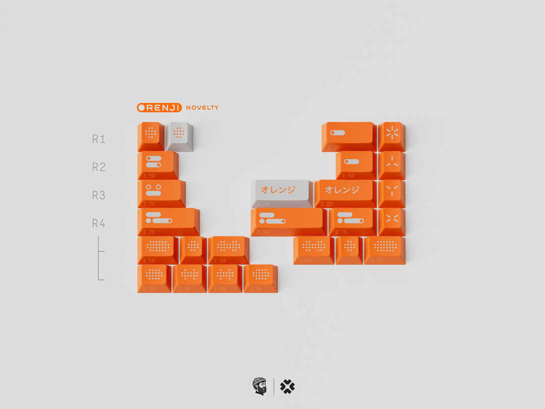 [Pre-order] GMK Orenji Keycaps