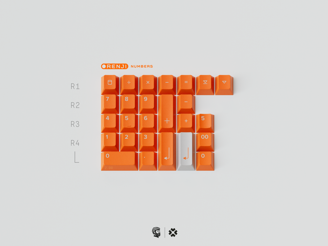 [Pre-order] GMK Orenji Keycaps