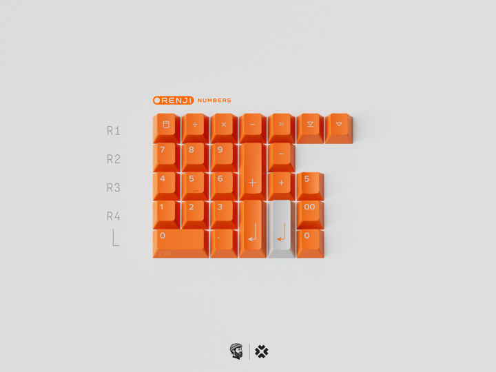 [Pre-order] GMK Orenji Keycaps