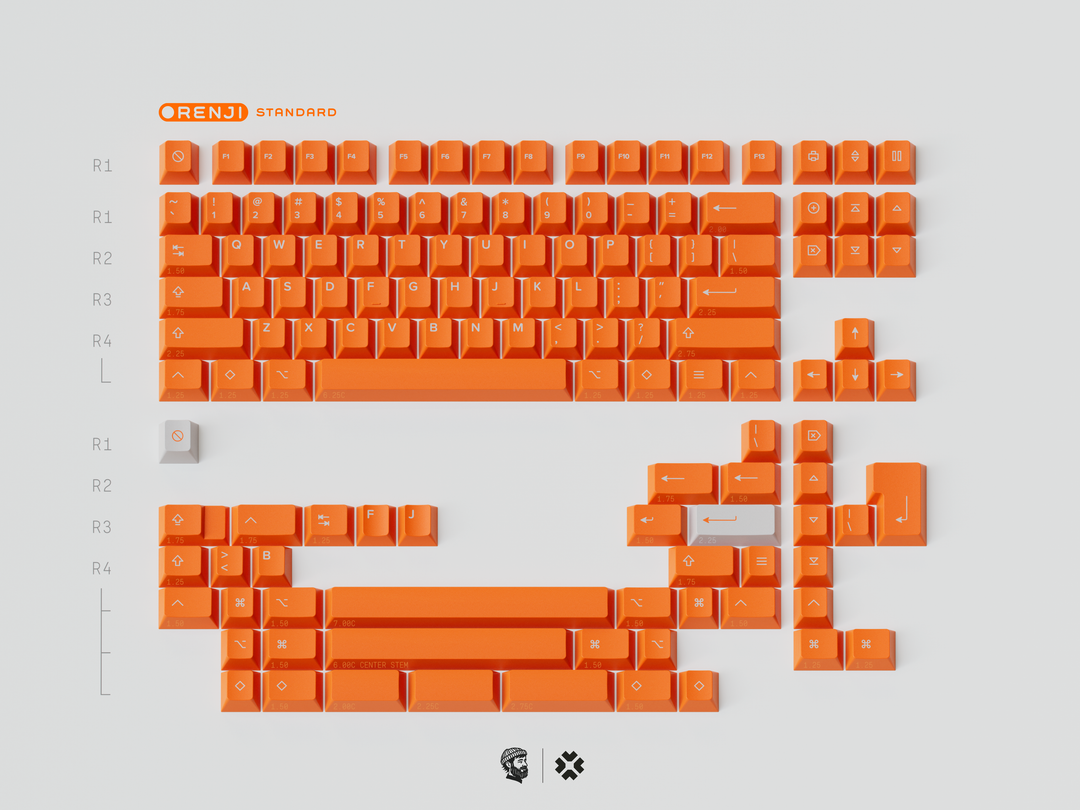 [Pre-order] GMK Orenji Keycaps