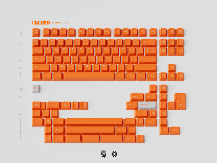 [Pre-order] GMK Orenji Keycaps