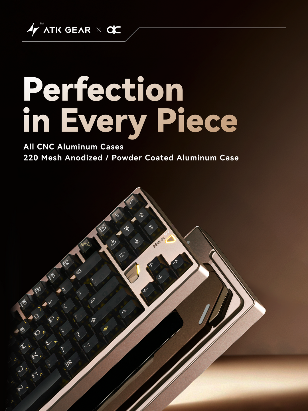 [Pre-order] QwertyKeys x ATK Hex80 TKL - HE Gaming Keyboard
