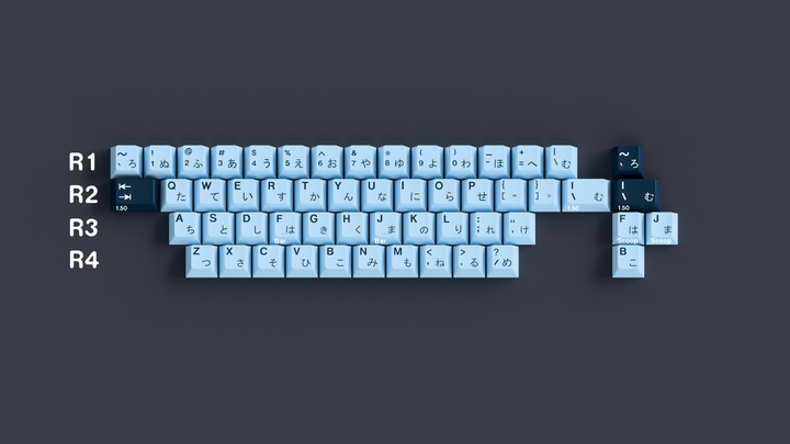 GMK - Keycaps - [Group-Buy] GMK Mizu R2 Keycaps - Keebz N Cables