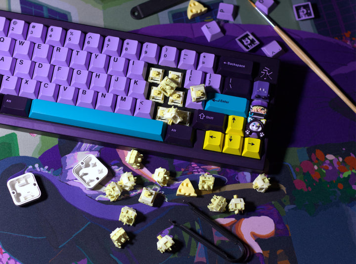HMX Cheese Linear V1 Switches by Keys in Cheese Studio