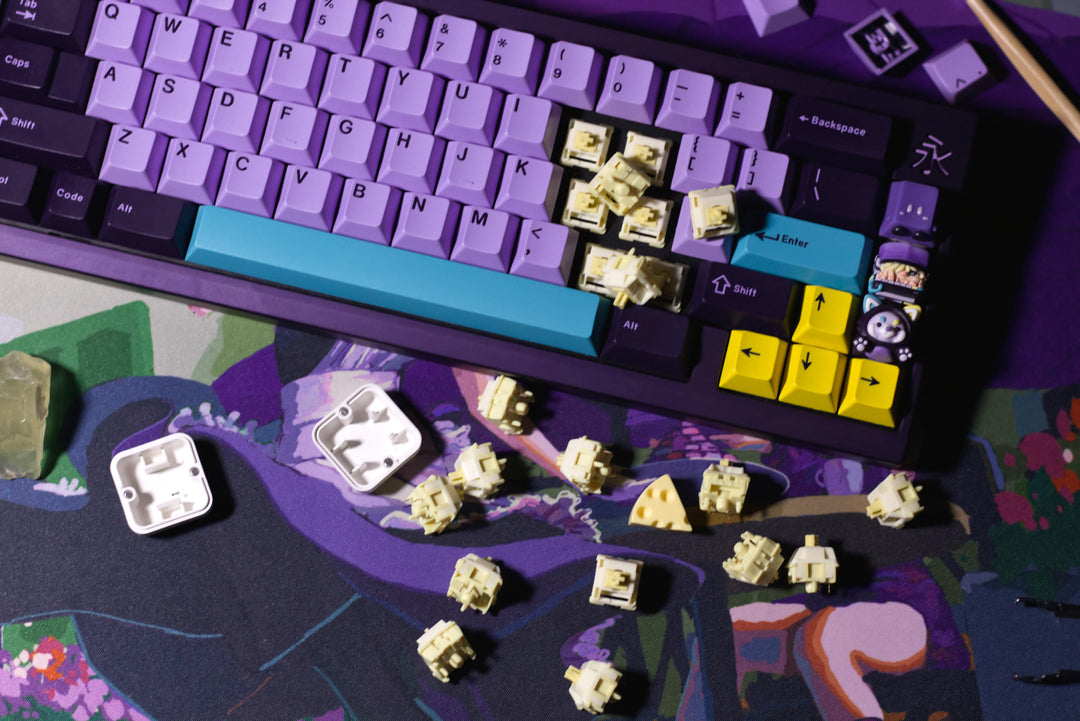 HMX Cheese Linear V1 Switches by Keys in Cheese Studio