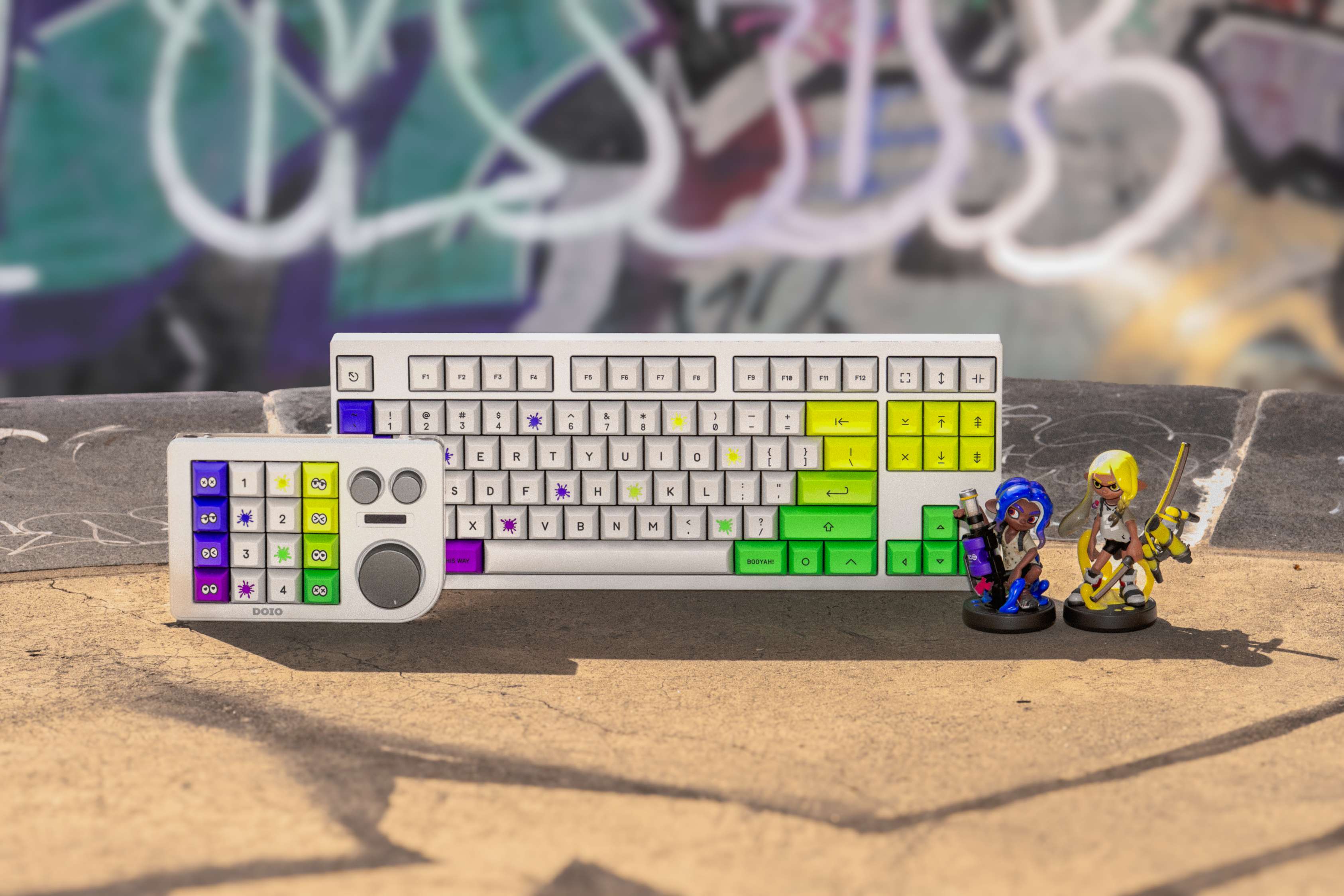 KAM Soda Squid Doubleshot PBT Keycaps Keebz N Cables