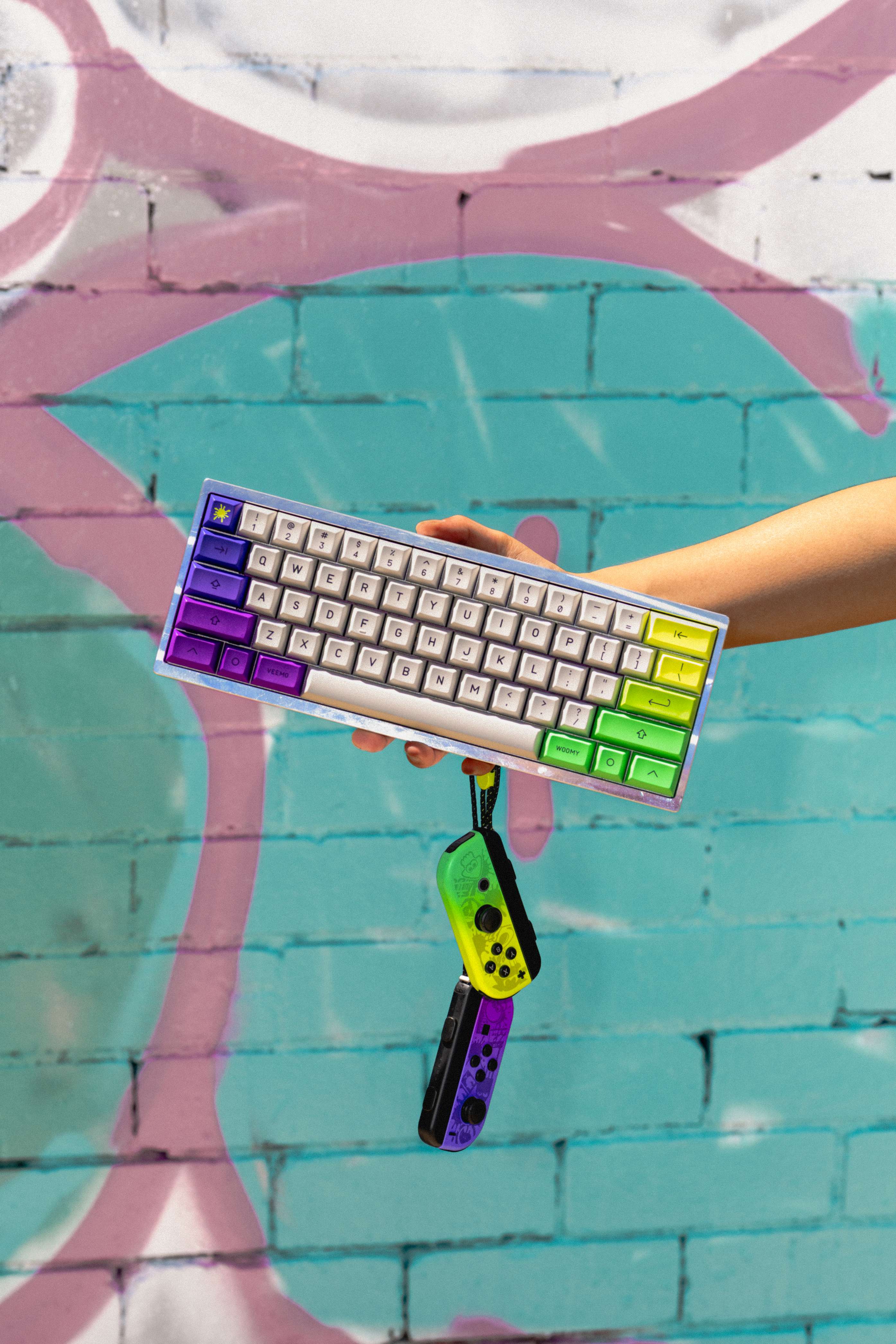 KAM Soda Squid Doubleshot PBT Keycaps Keebz N Cables