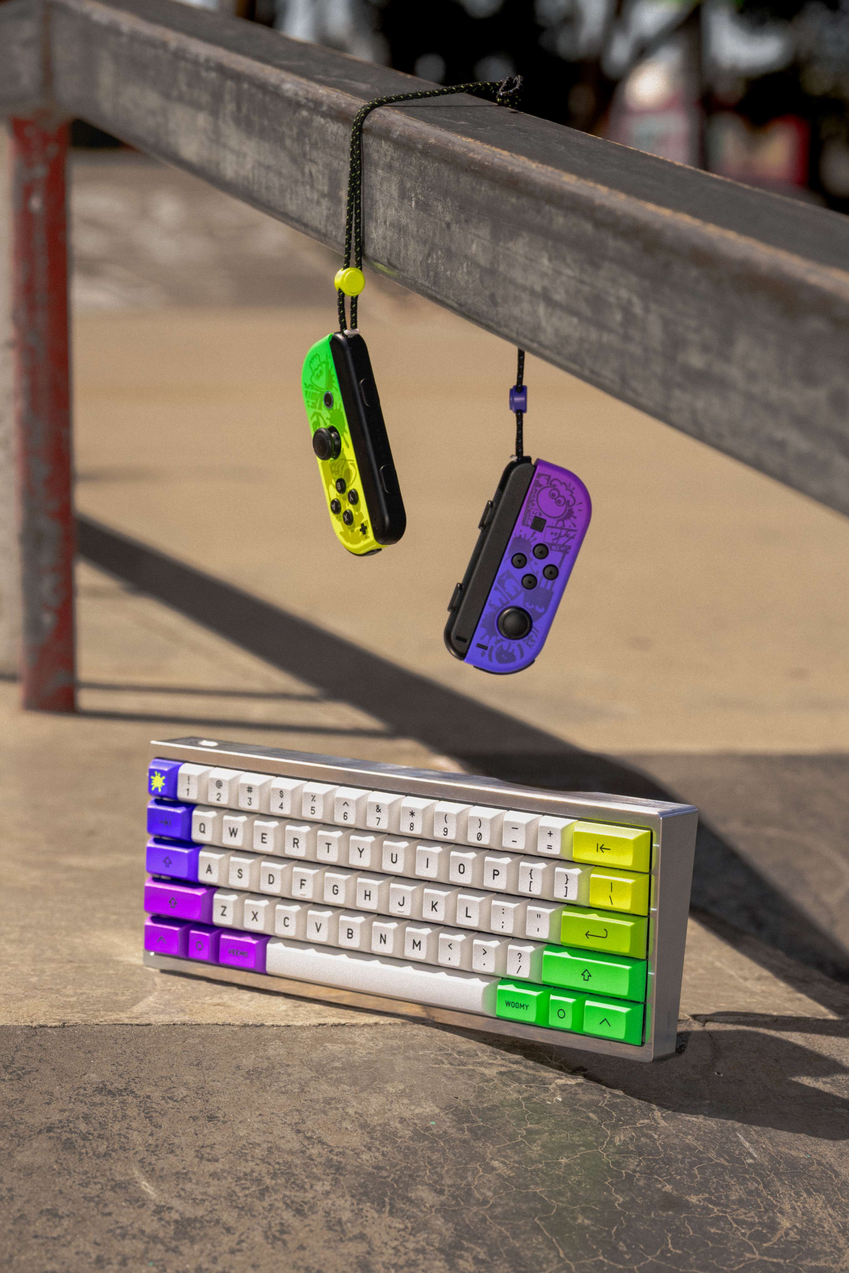 KAM Soda Squid Doubleshot PBT Keycaps Keebz N Cables