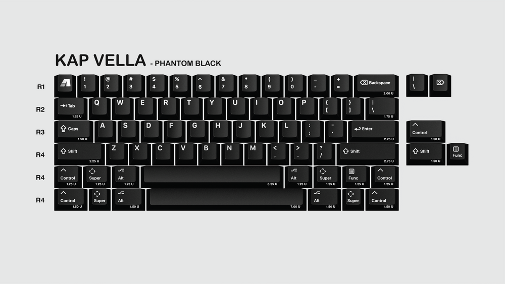 KAP - Keycaps - [Pre-order] KAP Vella 60% Keycaps - Keebz N Cables