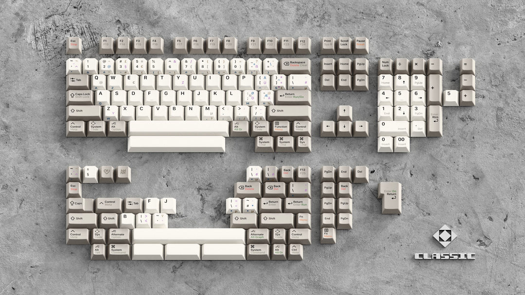CannonKeys - Keycaps - [Group-buy] KAP MV Classic Keycaps - Keebz N Cables