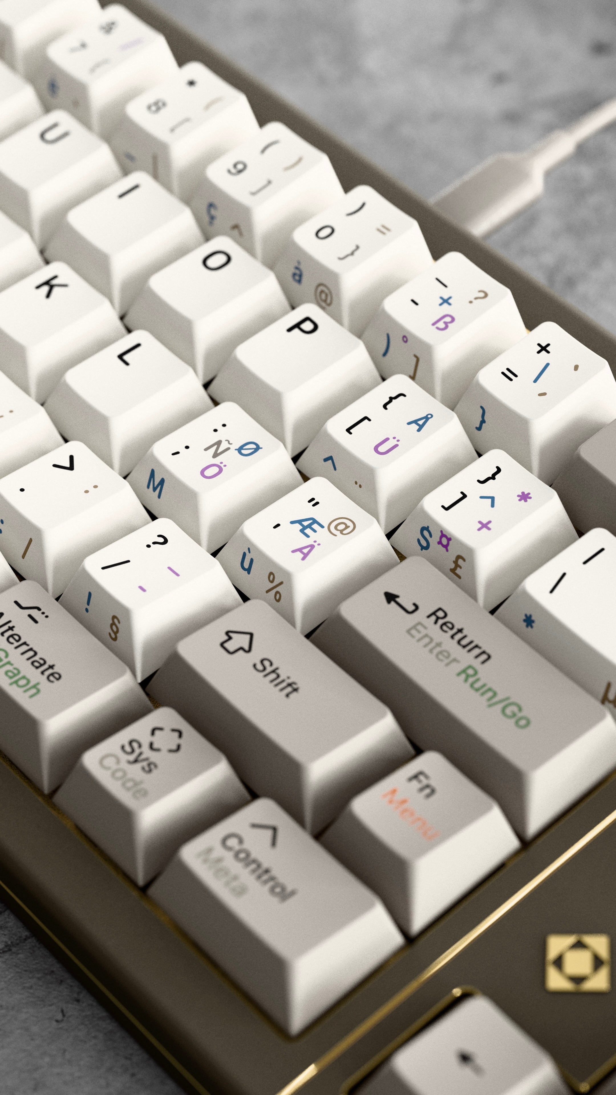 予約販売] KAP MV クラシック キーキャップ Keebz N Cables