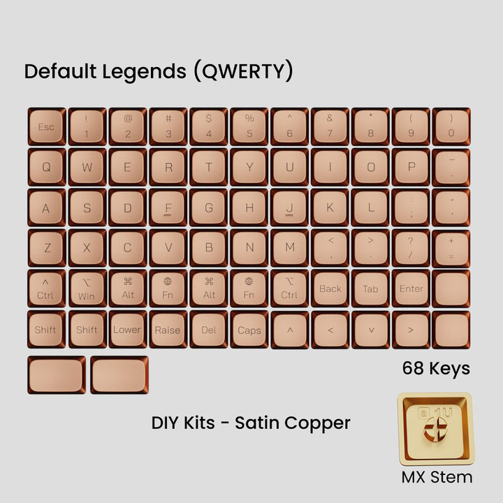 [Group-Buy] Awekeys Low-Profile Metal Keycaps