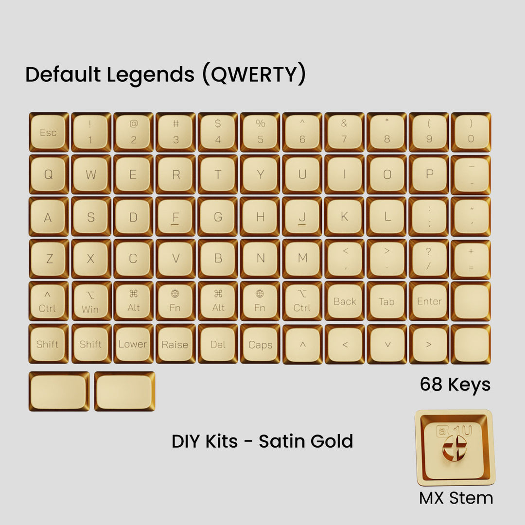 [Group-Buy] Awekeys Low-Profile Metal Keycaps