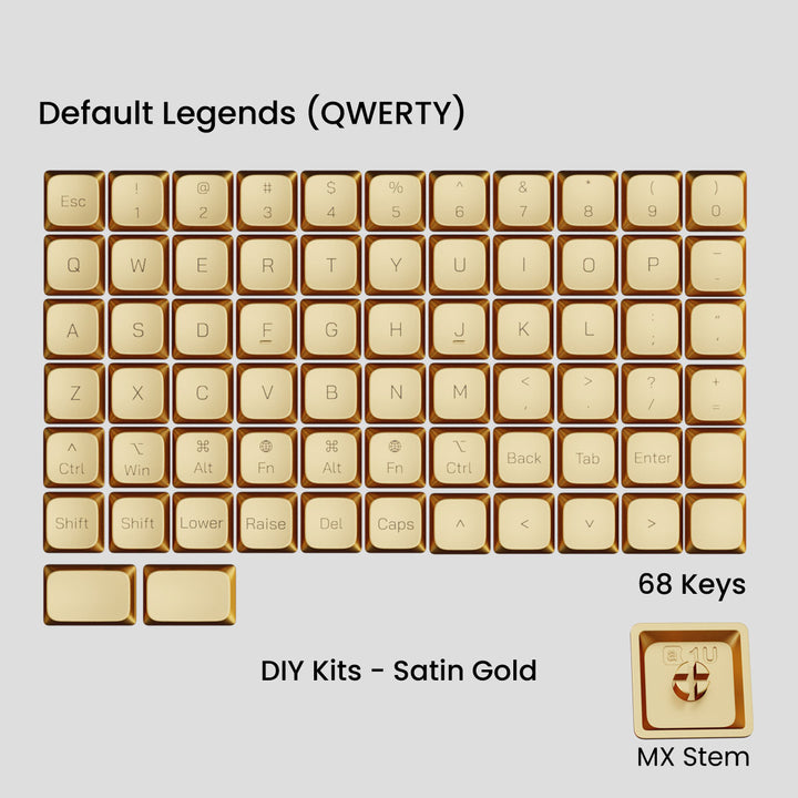 [Group-Buy] Awekeys Low-Profile Metal Keycaps