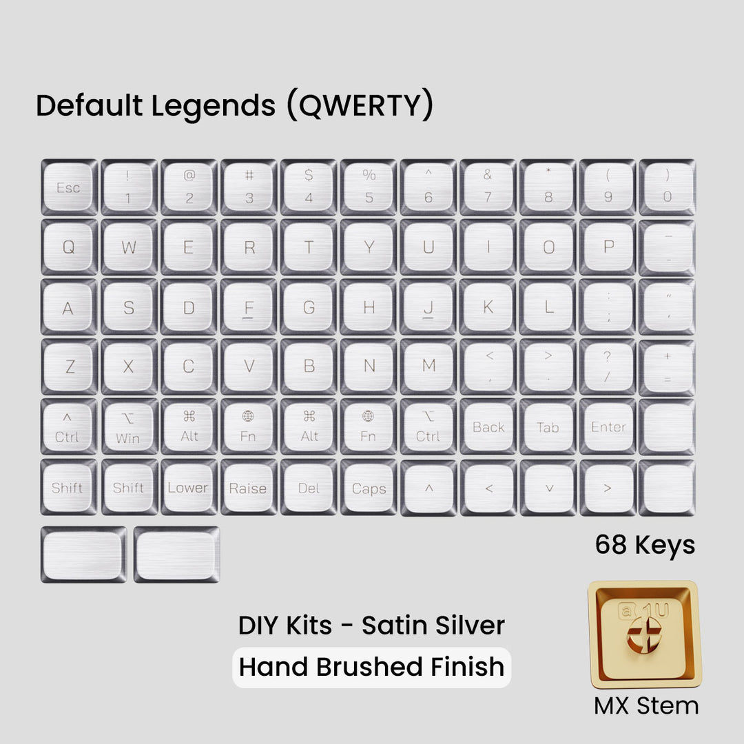 [Group-Buy] Awekeys Low-Profile Metal Keycaps