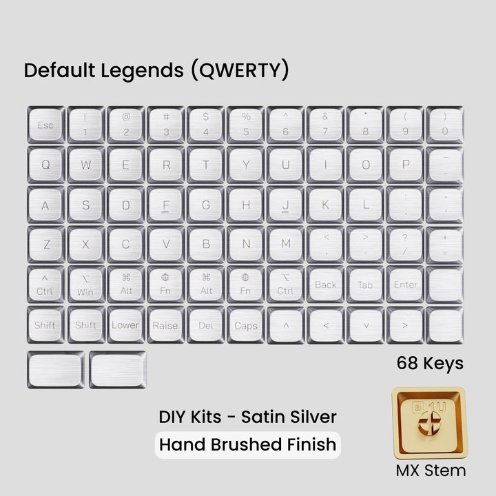 [Group-Buy] Awekeys Low-Profile Metal Keycaps