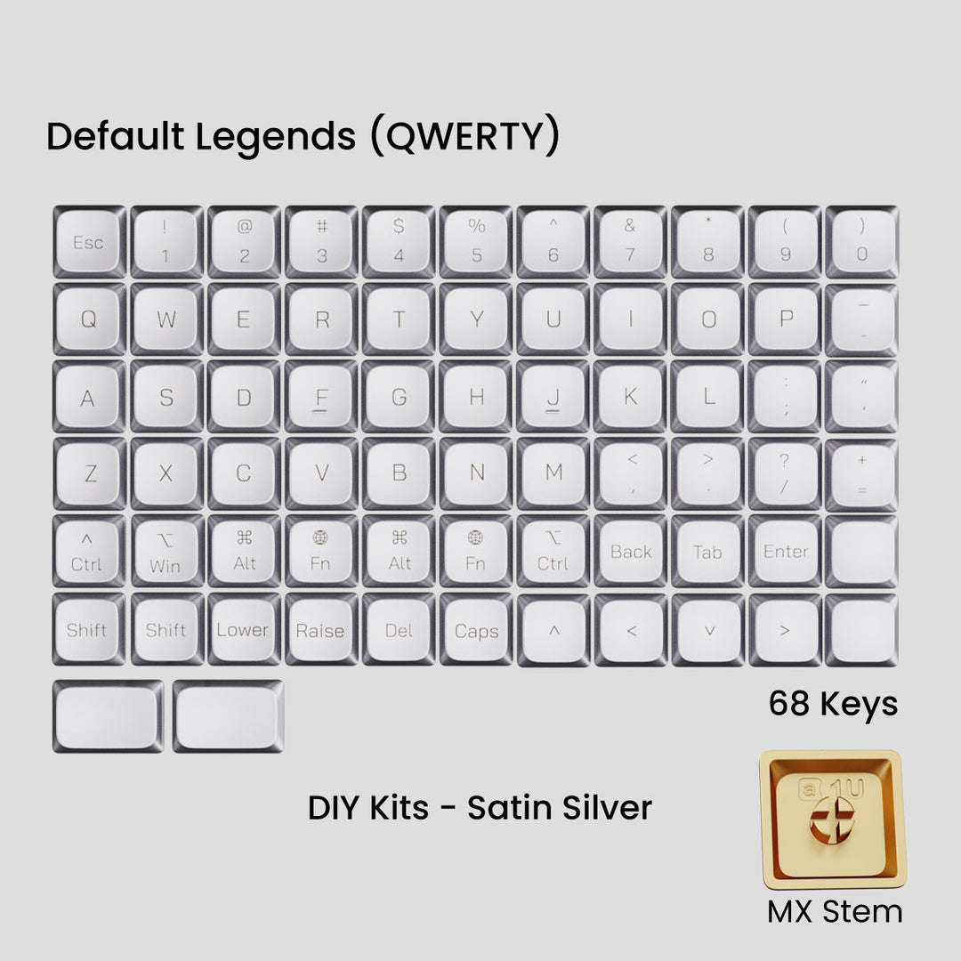 [Group-Buy] Awekeys Low-Profile Metal Keycaps