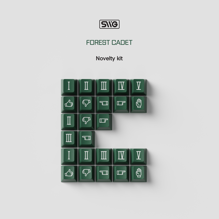 [Group-Buy] SWG Forest Cadet Keycaps
