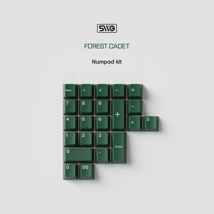 [Group-Buy] SWG Forest Cadet Keycaps