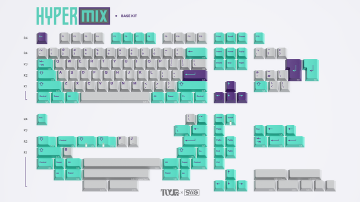 [Group-Buy] SWG Hypermix Keycaps