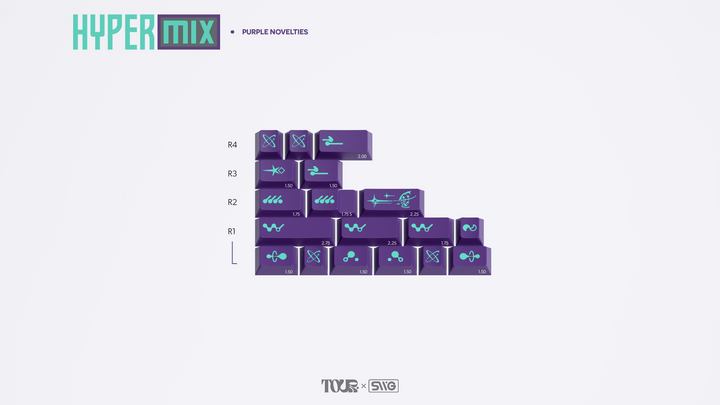[Group-Buy] SWG Hypermix Keycaps