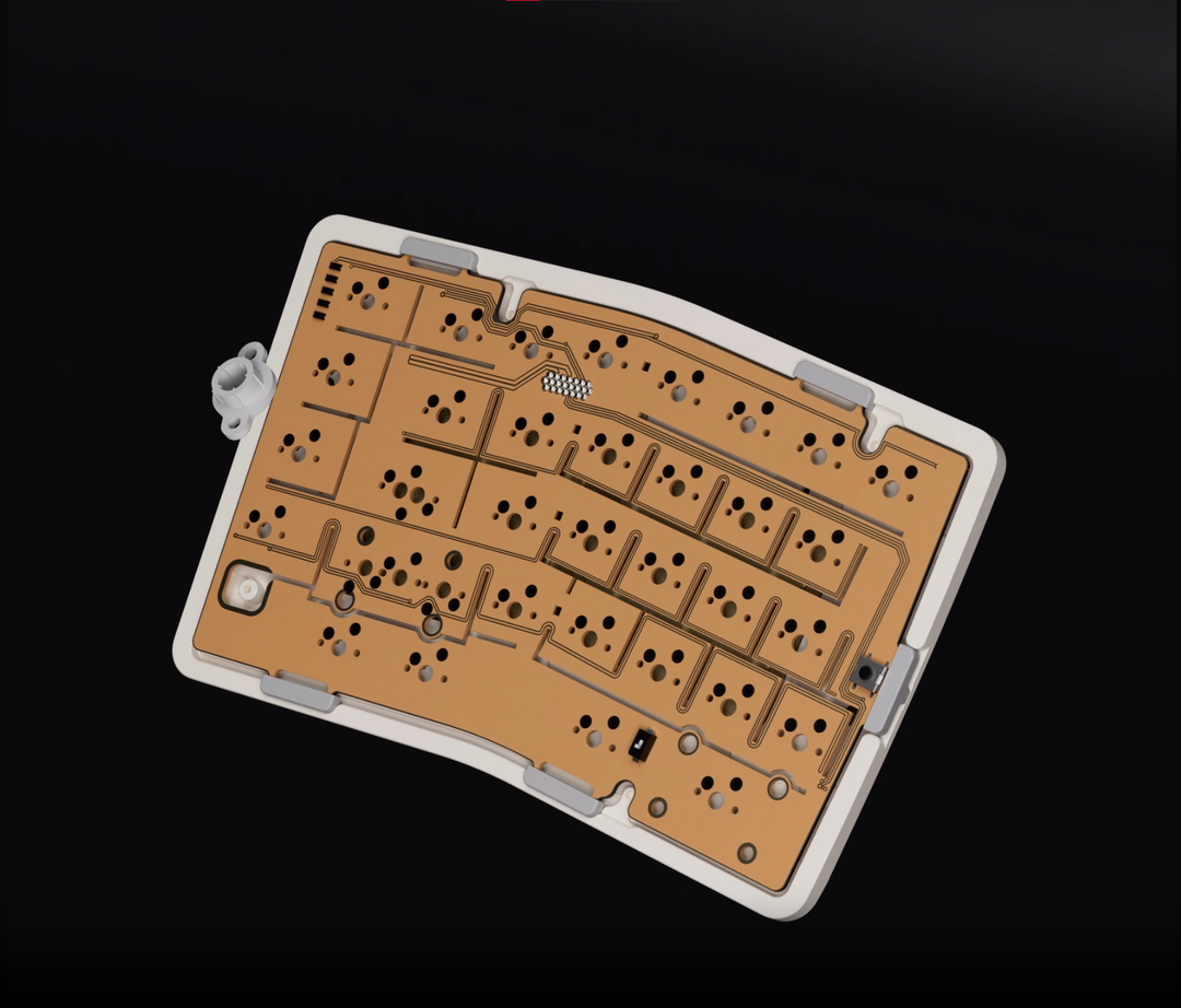 QwertyKey - Keyboard Parts - [Group-Buy] QK Alice Duo - PCB - Keebz N Cables