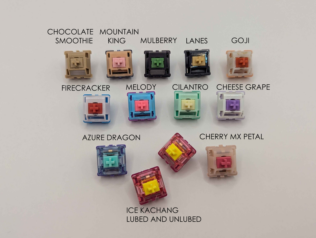 Tactile Thirst Trap Switch Sampler - 10th Edition