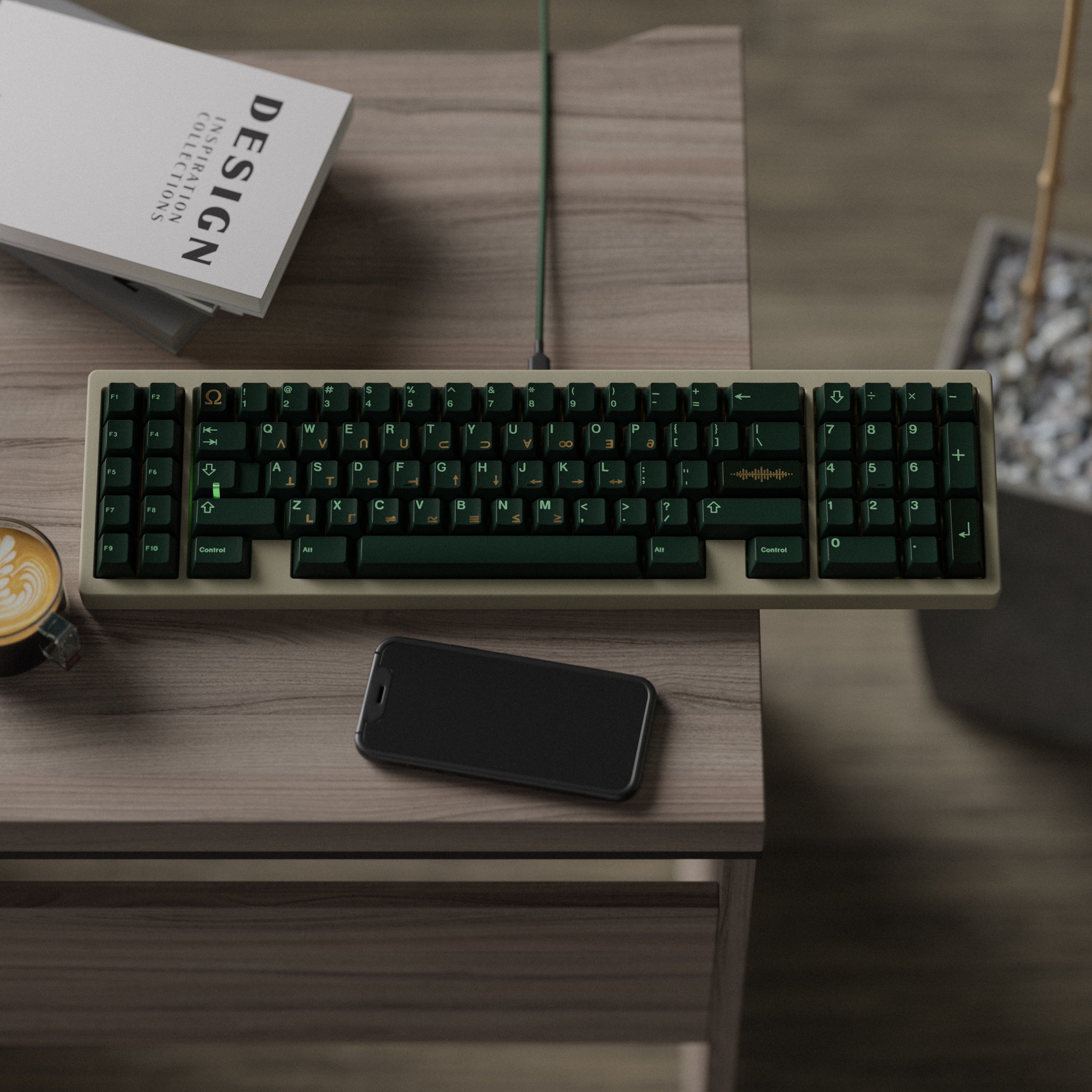 KEYKOBO OHM ABS トリプルショット　キーキャップ Keykobo OHM ABS Keycaps – Divinikey