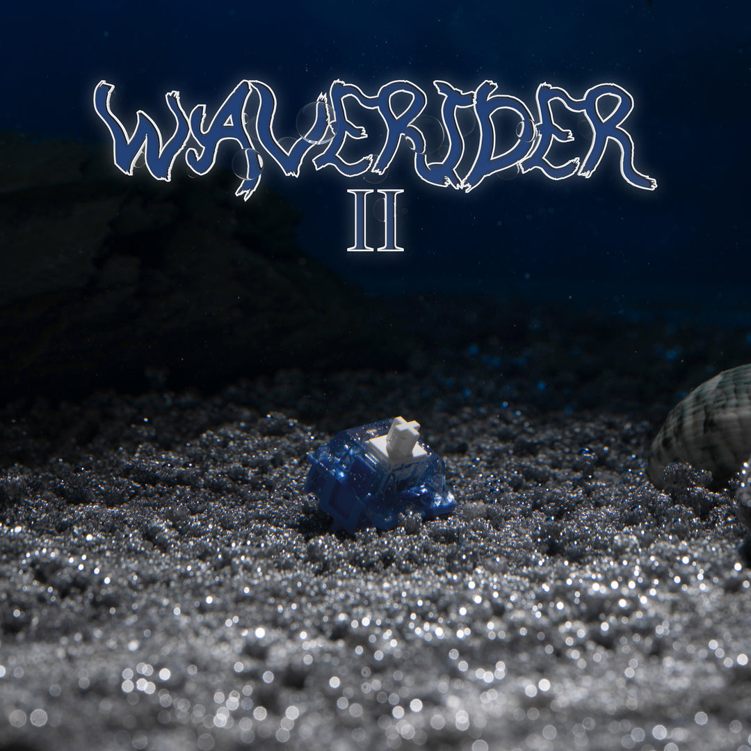 HMX x Siliworks Waverider V2 Tactile Switches
