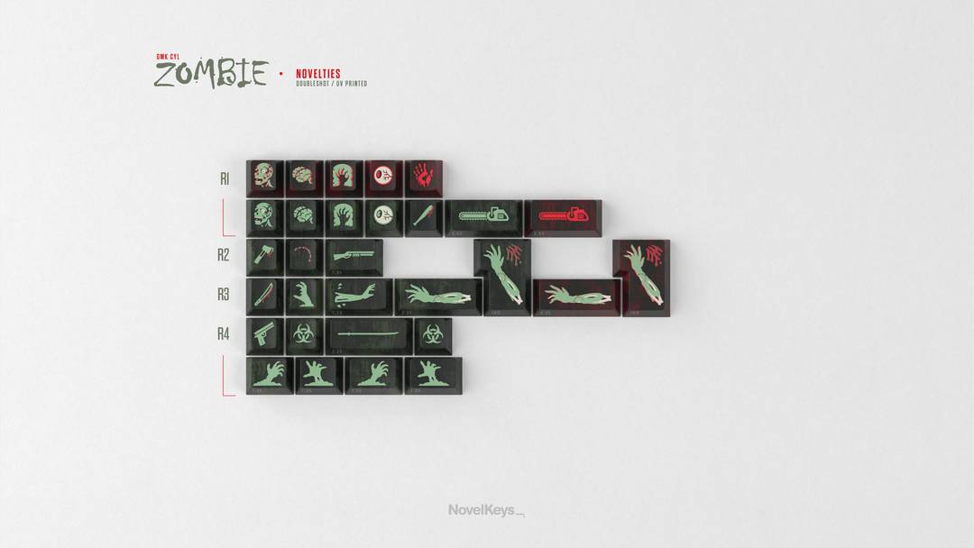 [Group-Buy] GMK CYL Zombie Keycaps