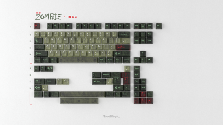 [Group-Buy] GMK CYL Zombie Keycaps