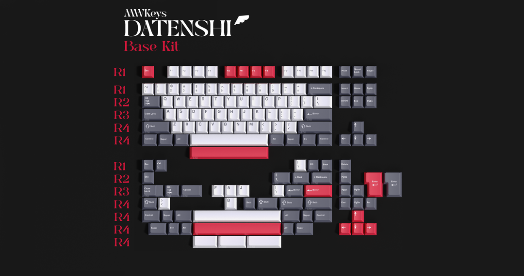 [Group-Buy] MW Datenshi Keycaps