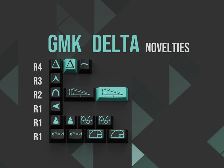 CannonKeys - Keycaps - [Group-Buy] GMK Delta R2 - Keebz N Cables