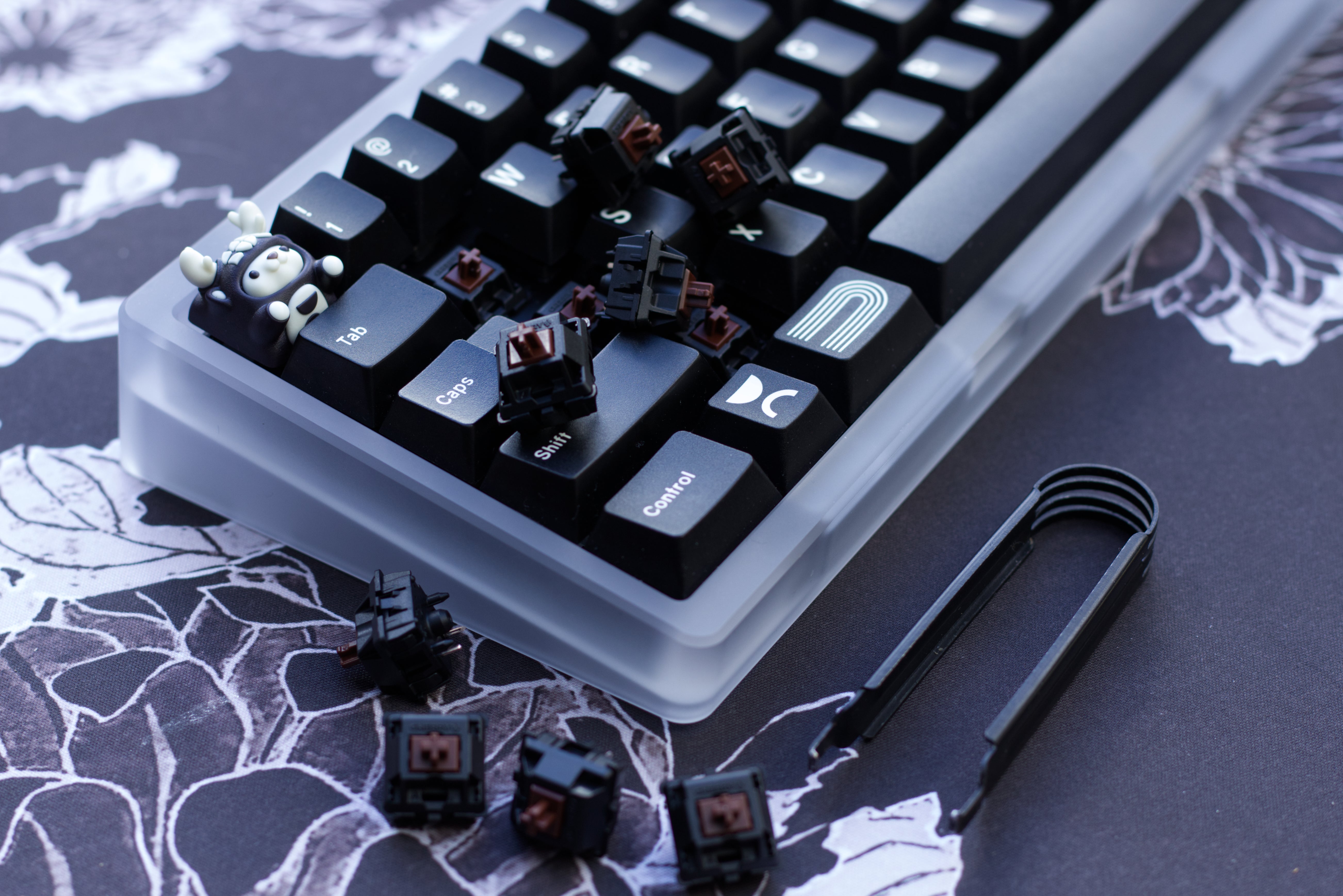 Cherry Brown MX2A 無潤滑タクタイルスイッチ Keebz N Cables