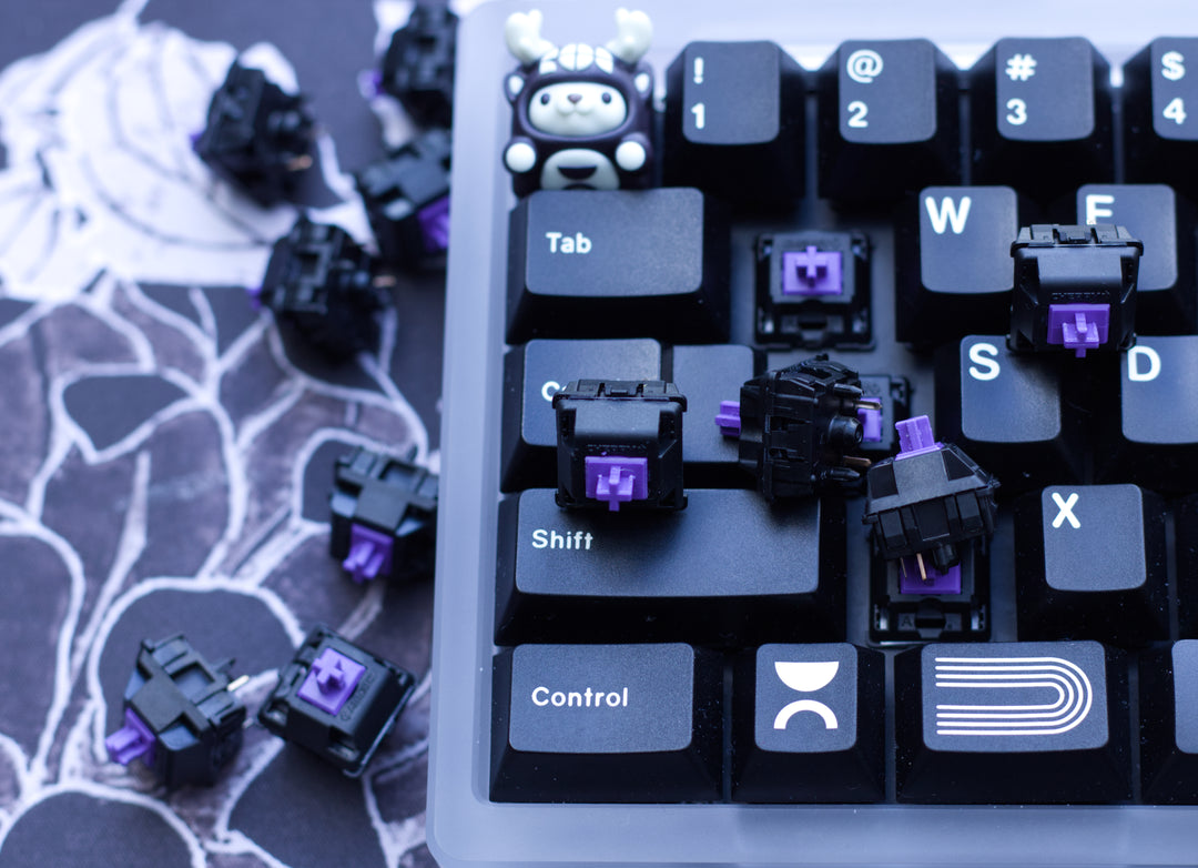 Cherry - Keyboard Switches - Cherry MX Purple Tactile Switches - Keebz N Cables