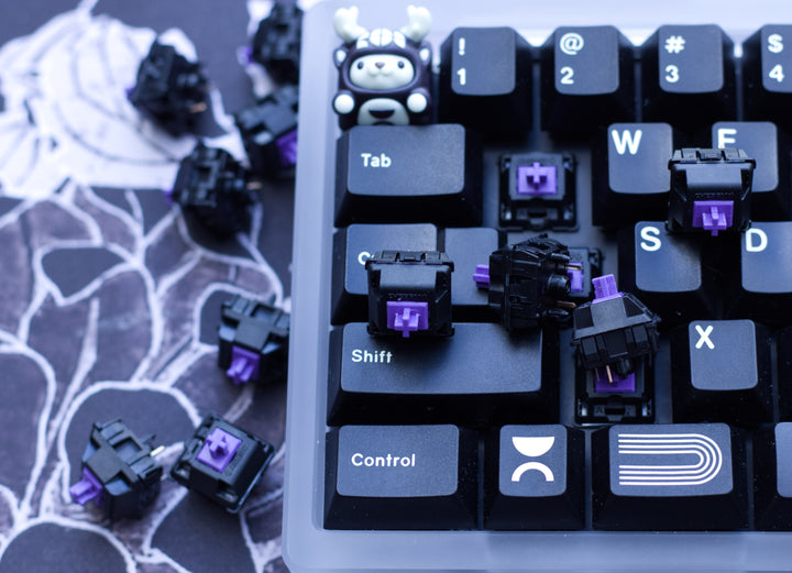 Cherry - Keyboard Switches - Cherry MX Purple Tactile Switches - Keebz N Cables