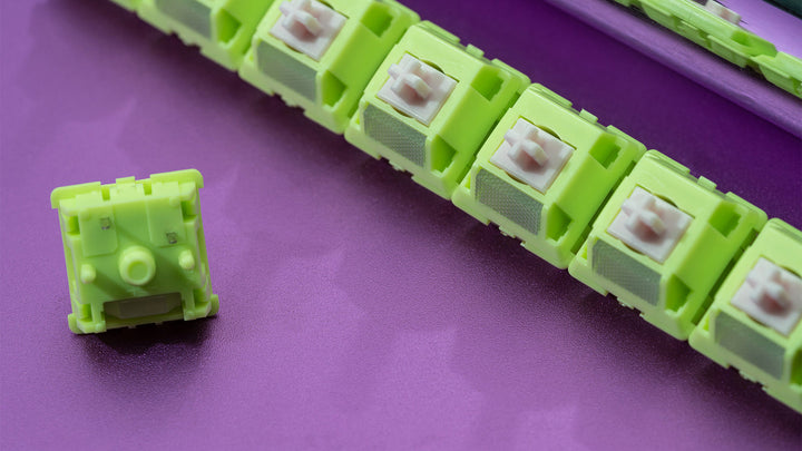 Chilkey - Keyboard Switches - Chilkey PAW65 Series - Sprout Green Tactile Switches - Keebz N Cables