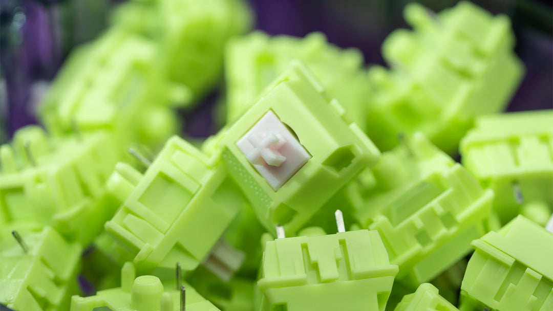 Chilkey - Keyboard Switches - Chilkey PAW65 Series - Sprout Green Tactile Switches - Keebz N Cables