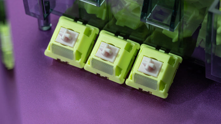 Chilkey - Keyboard Switches - Chilkey PAW65 Series - Sprout Green Tactile Switches - Keebz N Cables