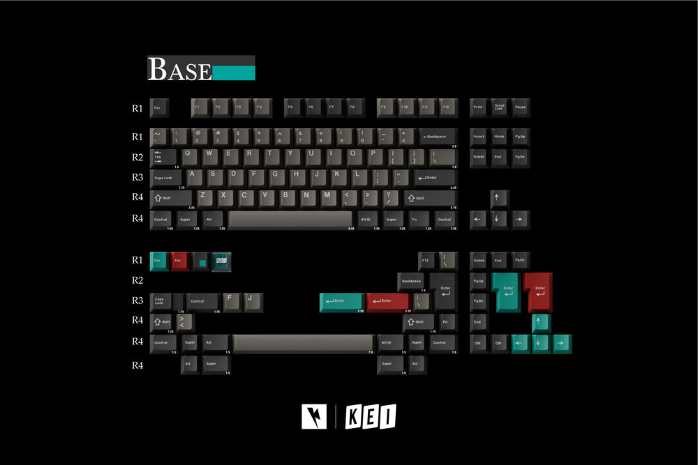 Premium Keykobo Keycaps for Mechanical Keyboards | Keebz N Cables