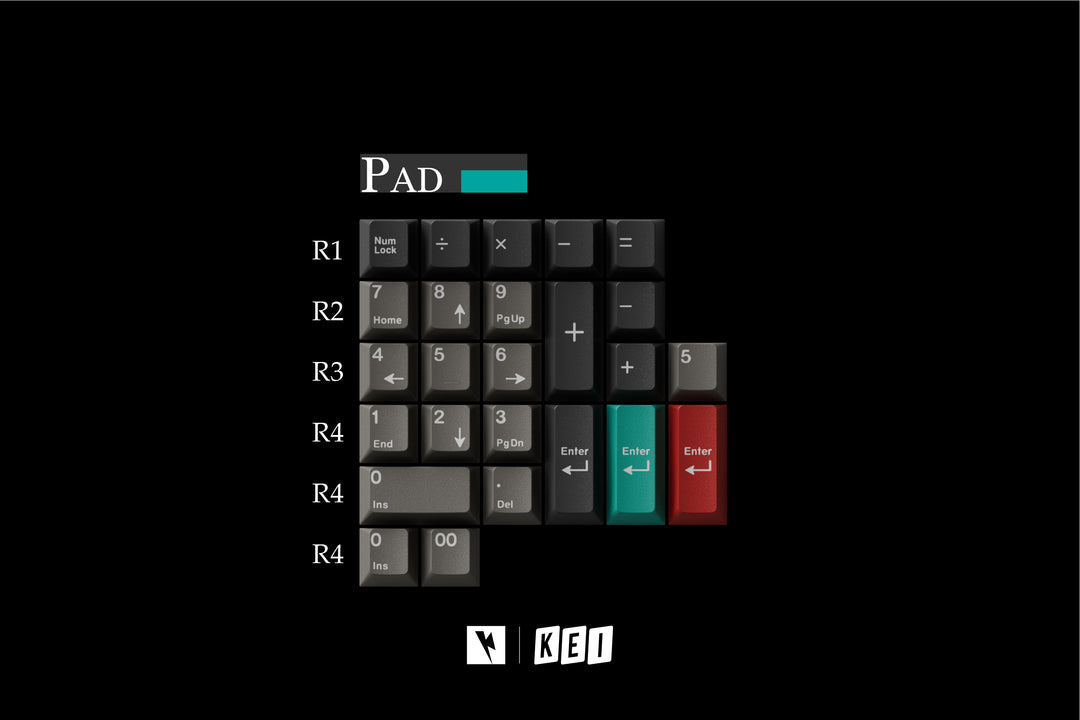 Keykobo - Keycaps - [Group-buy] Keykobo Dolch Cadet Keycaps - Keebz N Cables