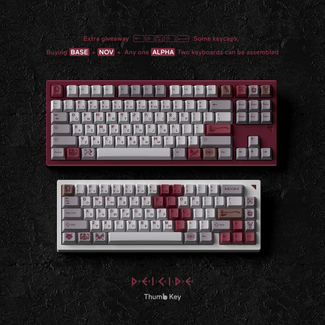 Domikey - Keycaps - [Group-buy] Domikey Deicide Keycaps - Keebz N Cables