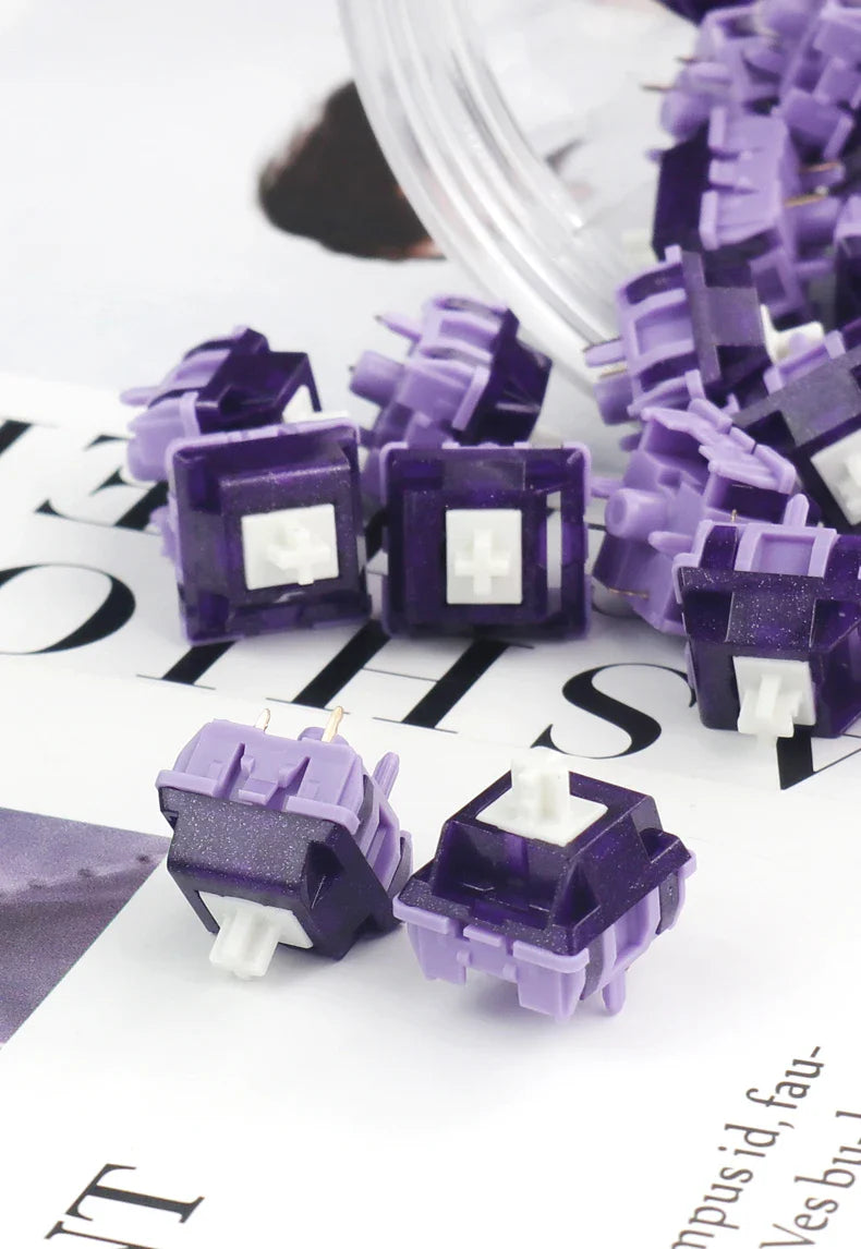 Duhuk - Keyboard Switches - Duhuk Lumia Bitter Tea V2 Tactile Switches - Keebz N Cables