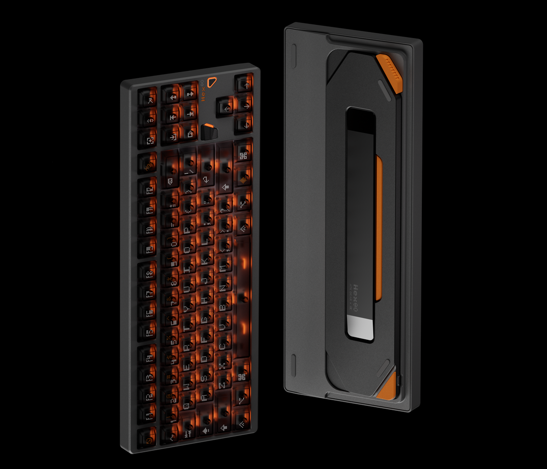 [Pre-order] QwertyKeys x ATK Hex80 TKL - HE Gaming Keyboard