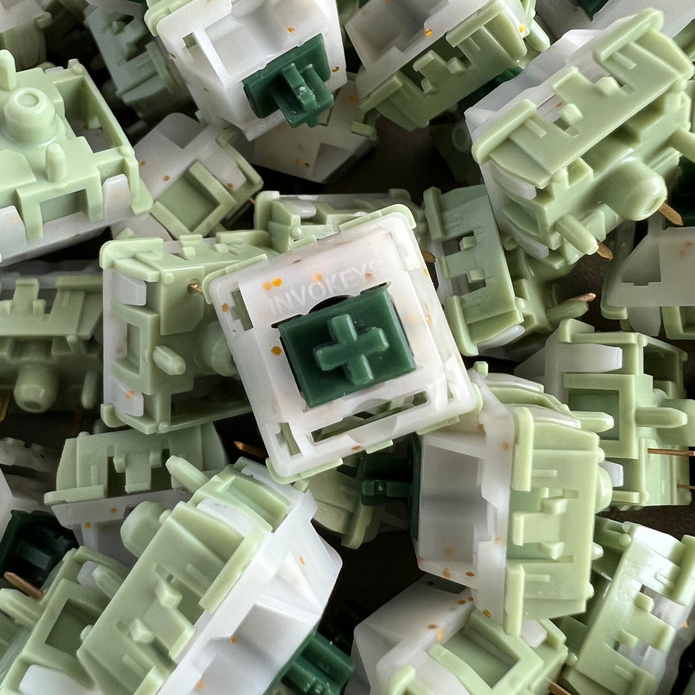 Invokeys - Keyboard Switches - Invokeys Matcha Reserve Linear Switches - Keebz N Cables