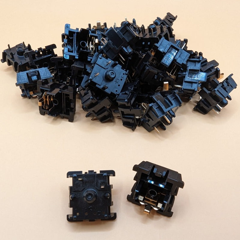 JWK - Keyboard Switches - JWK H1 Switch Bottom Housings for Black Cherry Pie (BCP) - Keebz N Cables